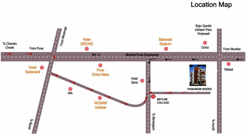 paradigm-developers imperial-woods Location Plan