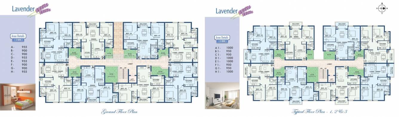 Images for Cluster Plan of Rajarathnam RC Blossoms