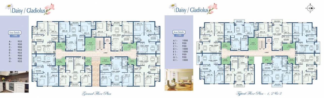 Images for Cluster Plan of Rajarathnam RC Blossoms
