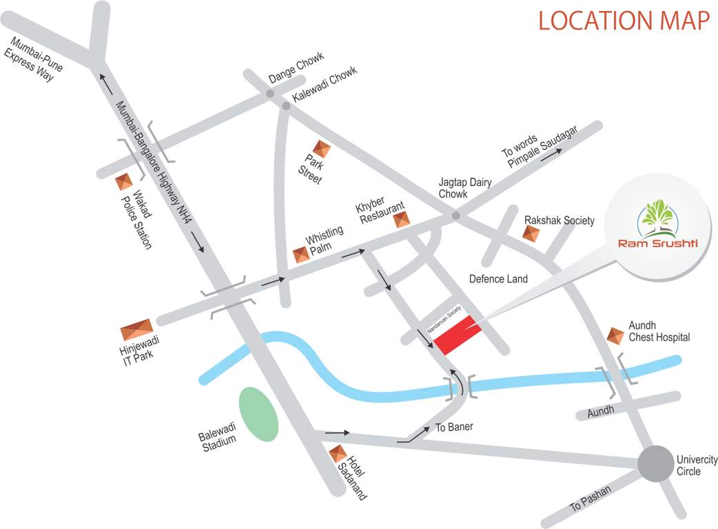  ram srushti Images for Location Plan of Muktaa Ram Srushti