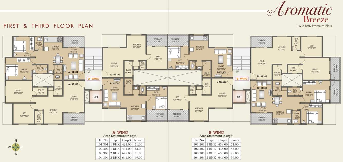  aromatic breeze Images for Cluster Plan of RK Aromatic Breeze
