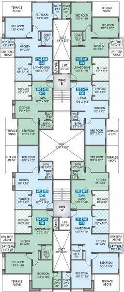 Images for Cluster Plan of Tyagi Brookside