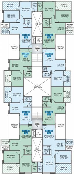 Images for Cluster Plan of Tyagi Brookside