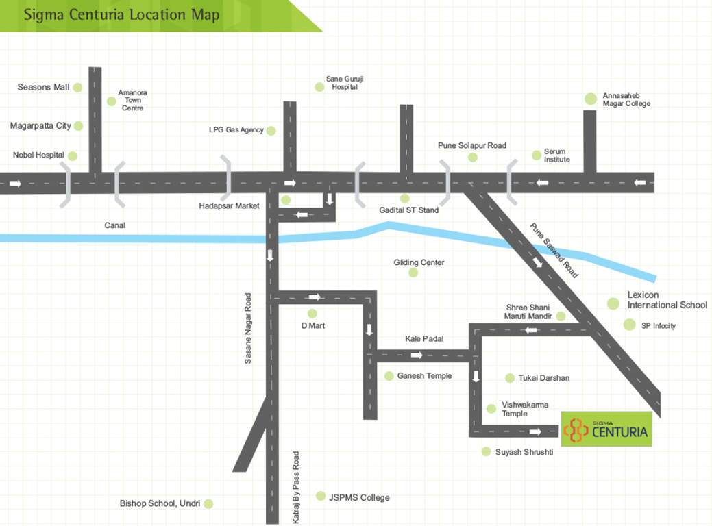 centuria Images for Location Plan of Sigma Centuria