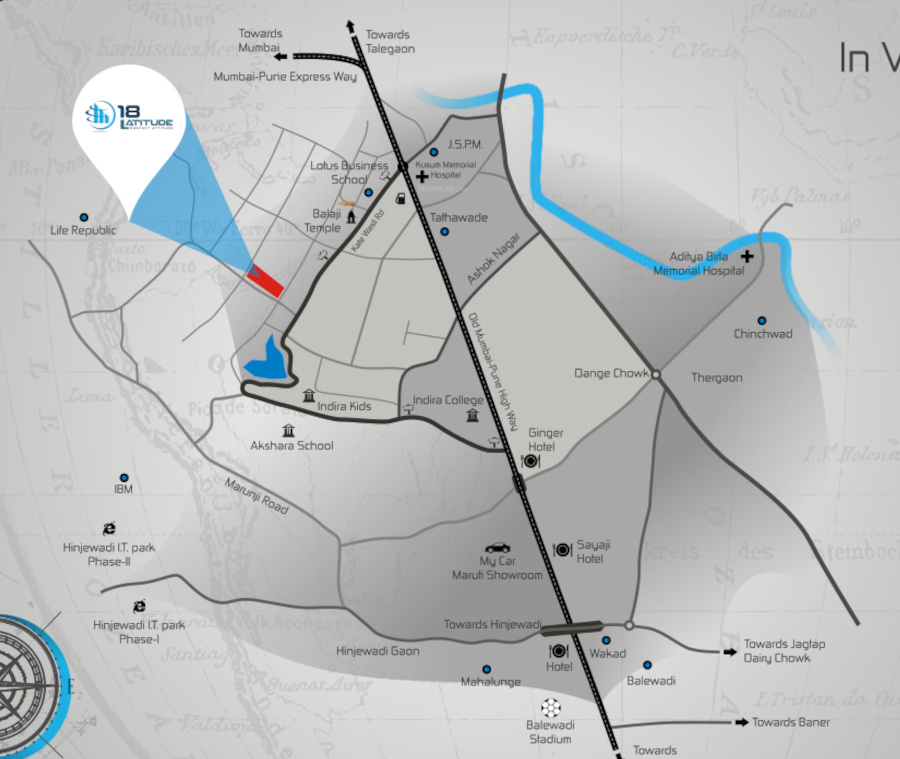  18 latitude Location Plan