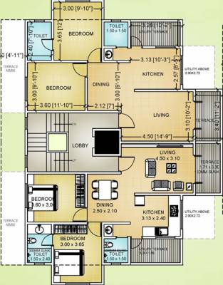 Opal Cluster Plan for 1st and 3rd Floor paradigm-developers opal Opal Cluster Plan for 1st and 3rd Floor