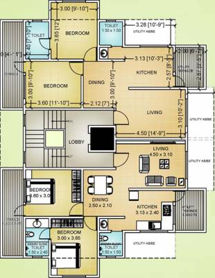 Opal Cluster Plan for 2nd and 4th Floor paradigm-developers opal Opal Cluster Plan for 2nd and 4th Floor