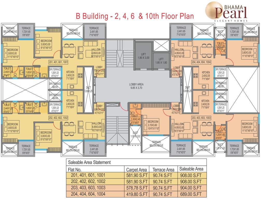  bhama pearl Images for Cluster Plan of Aastha Bhama Pearl