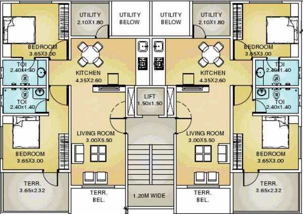 Pearl Cluster Plan for 2nd Floor paradigm-developers pearl Pearl Cluster Plan for 2nd Floor