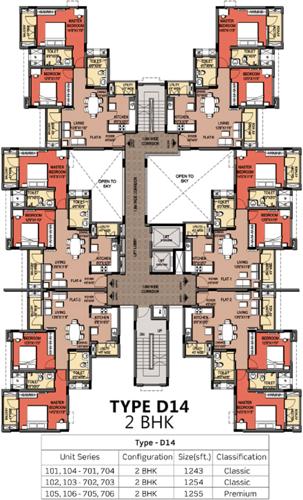 Images for Cluster Plan of Purva Purva Mayfair
