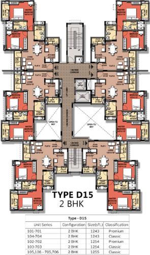 Images for Cluster Plan of Purva Purva Mayfair