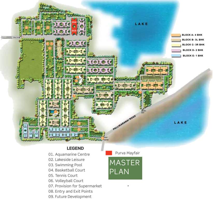 Images for Master Plan of Purva Purva Mayfair