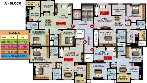 Images for Cluster Plan of Laavanya DCM Samarpana