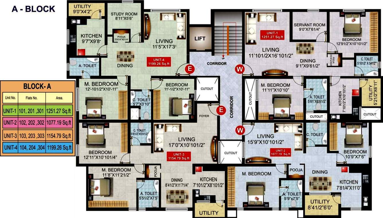 Images for Cluster Plan of Laavanya DCM Samarpana