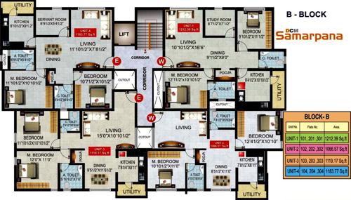 Images for Cluster Plan of Laavanya DCM Samarpana