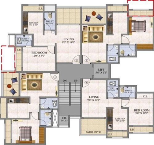 Images for Cluster Plan of JH Regency Paradise Images for Cluster Plan of JH Regency Paradise