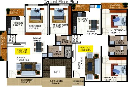 Images for Cluster Plan of Laavanya Swarnamukhi Residency Images for Cluster Plan of Laavanya Swarnamukhi Residency