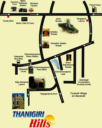 Images for Location Plan of Laavanya Tanagiri Hills