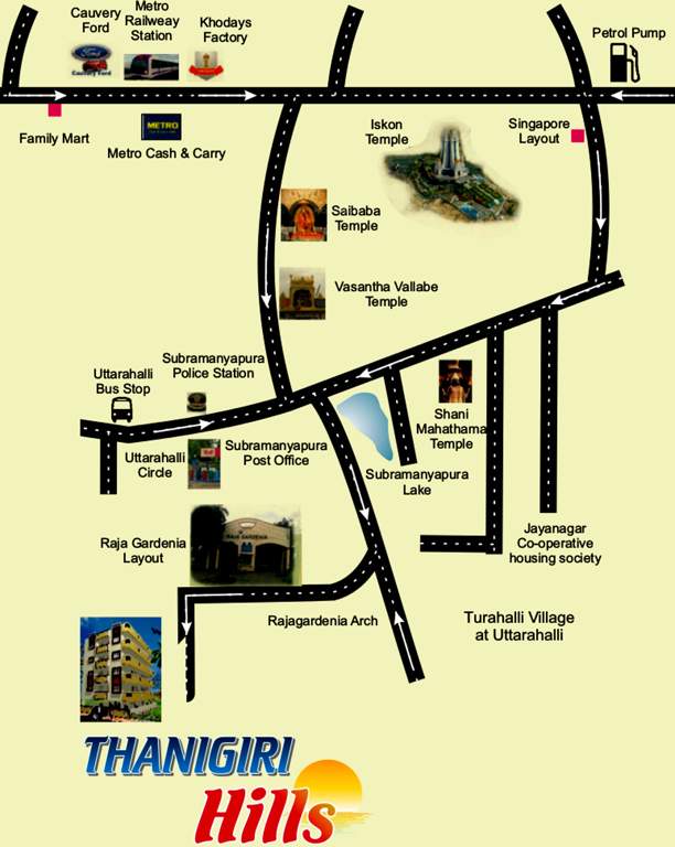 Images for Location Plan of Laavanya Tanagiri Hills