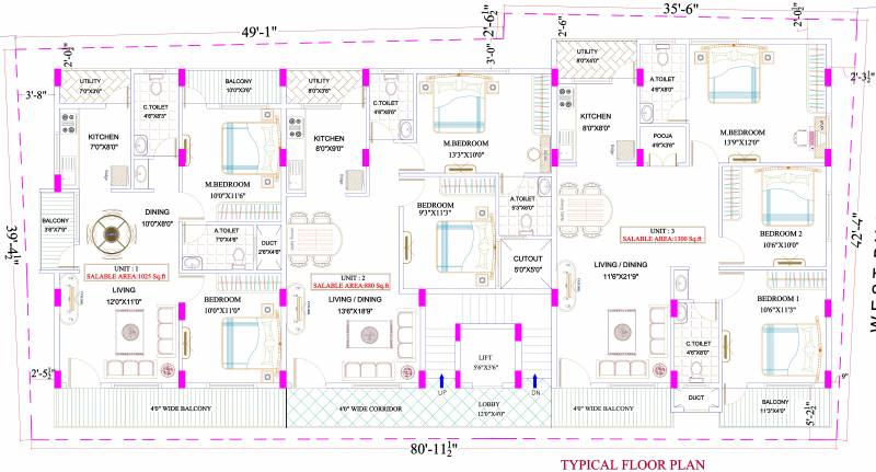 Images for Cluster Plan of Laavanya MNR Residency