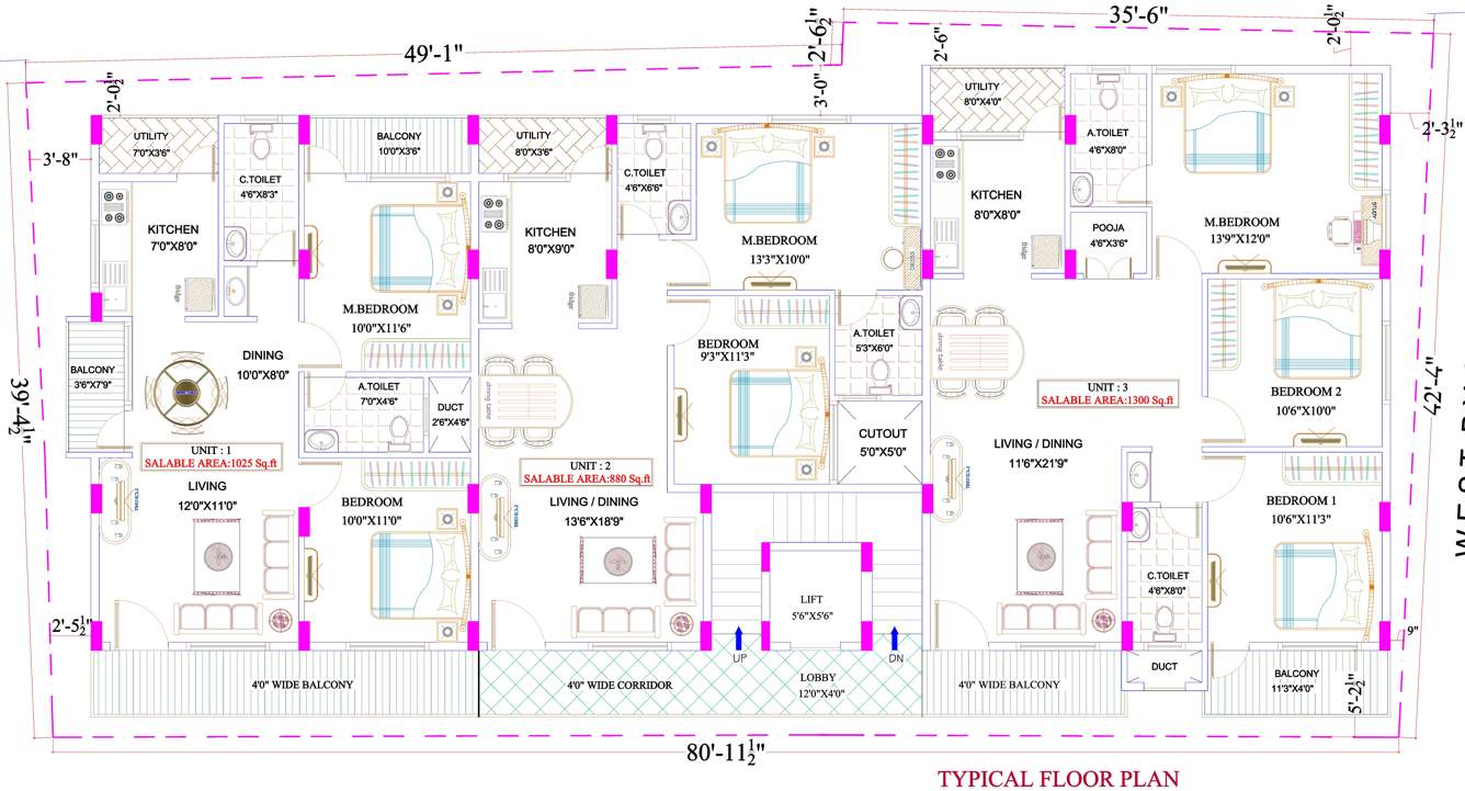 Images for Cluster Plan of Laavanya MNR Residency