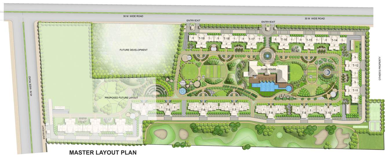  le grandiose Images for Layout Plan of ATS Le Grandiose
