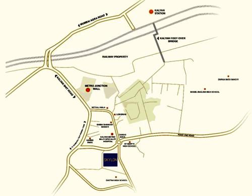 skylon Images for Location Plan of Bhagwati Skylon