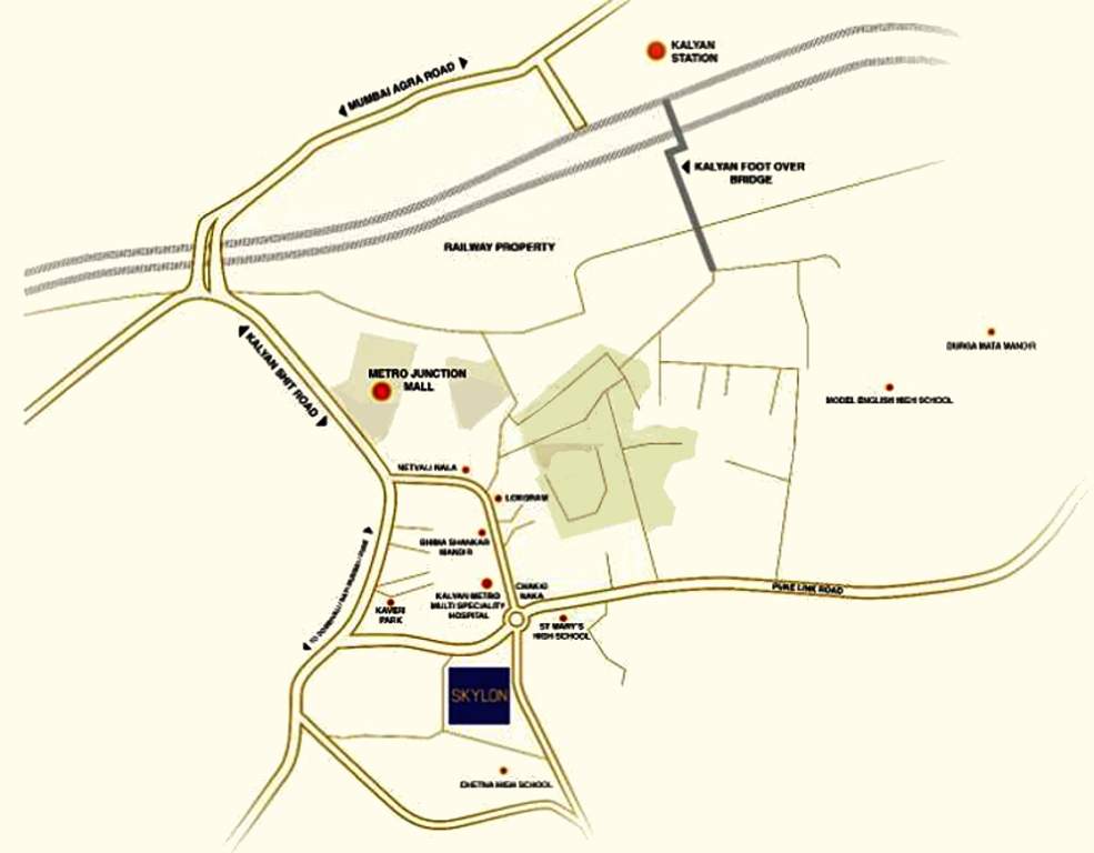 skylon Images for Location Plan of Bhagwati Skylon