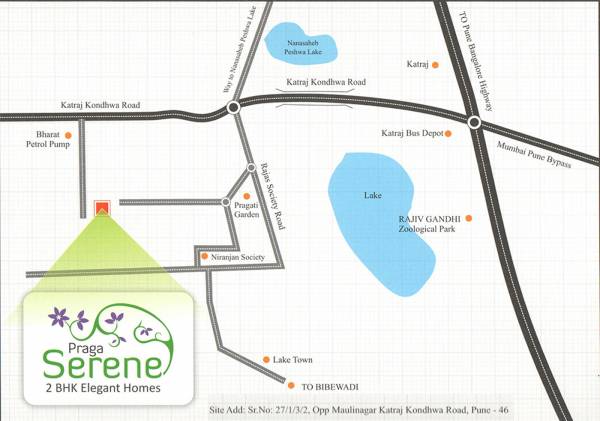 Images for Location Plan of Pratik Praga Serene