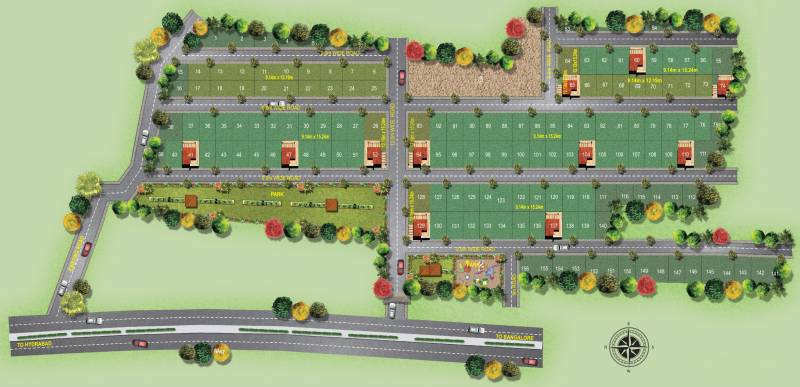  smart-city Images for Layout Plan of Vijetha Smart City