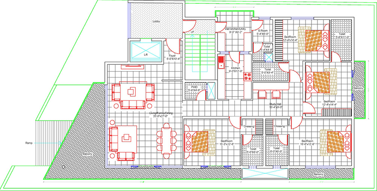 Images for Cluster Plan of Redifice Developers Maddox Edge