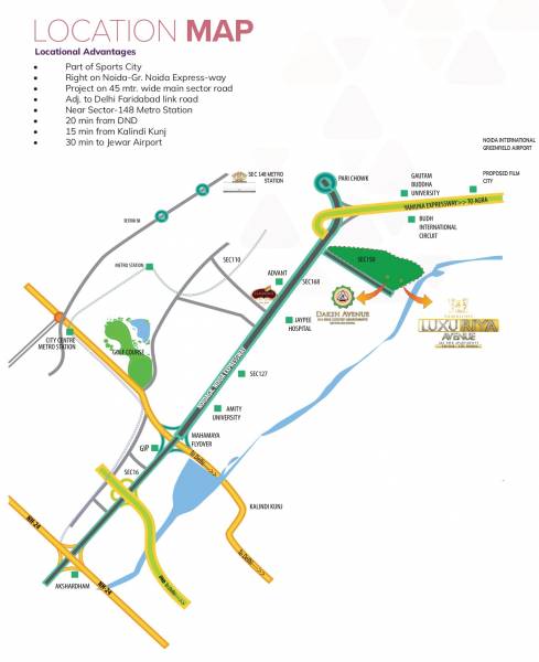  luxuriya-avenue Location Plan