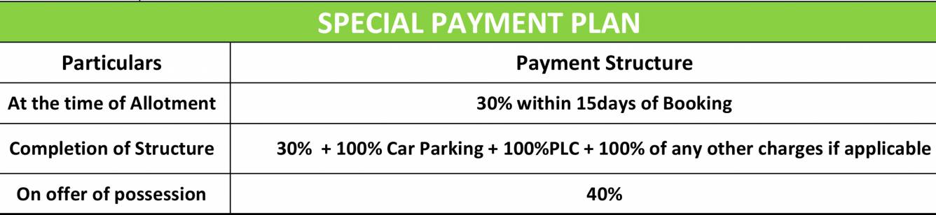 Images for Payment Plan of Samridhi Luxuriya Avenue Payment Plan