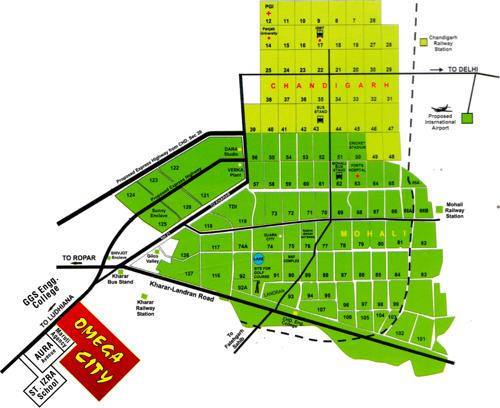 Images for Location Plan of Omega Group City city Images for Location Plan of Omega Group City