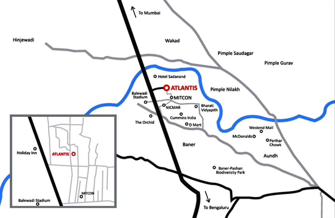  atlantis Images for Location Plan of Platinum Atlantis
