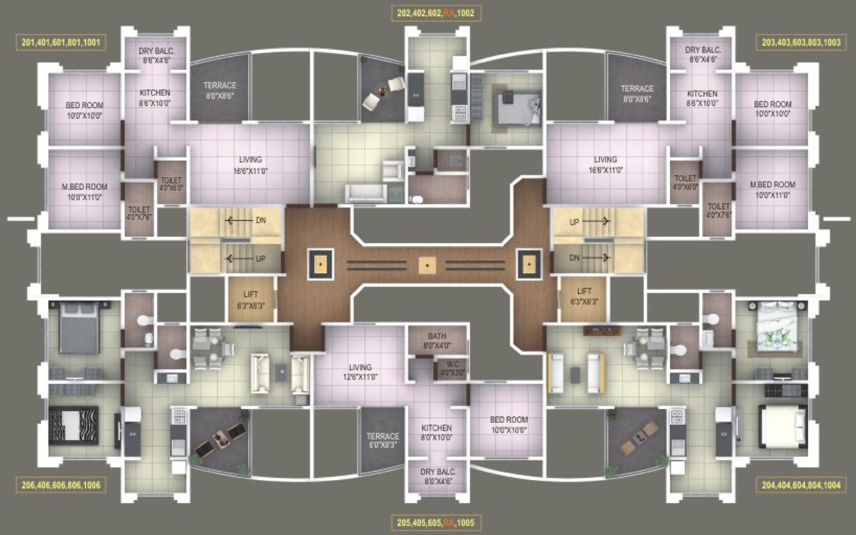  orient palace Orient Palace Cluster Plan