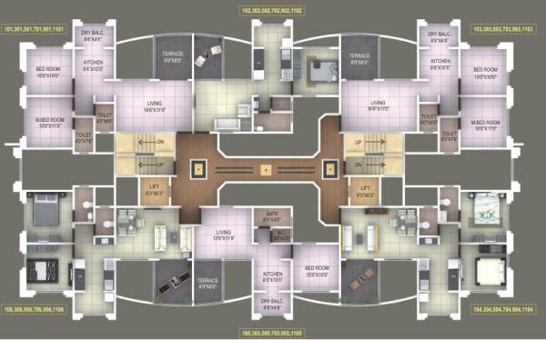  orient-palace Orient Palace Cluster Plan