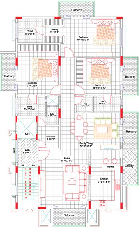 Images for Cluster Plan of Redifice Bird Of Paradise