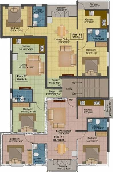 Images for Cluster Plan of Maanasri Anusri Flats Images for Cluster Plan of Maanasri Anusri Flats