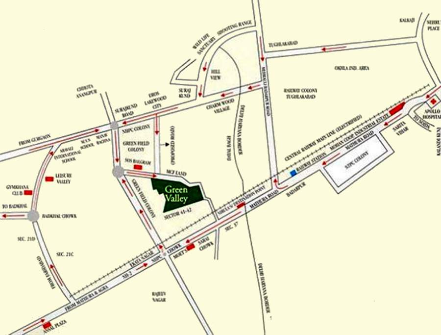 Images for Location Plan of Omaxe Green Valley Villa