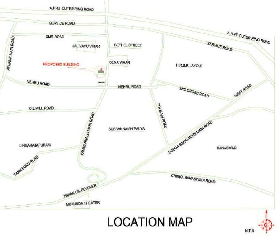 Images for Location Plan of Thiru Aswini Enclave