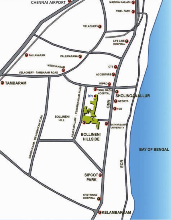 Images for Location Plan of BSCPL Bollineni Iris