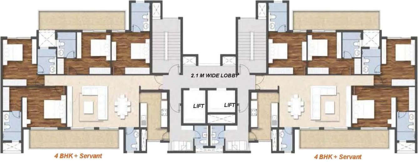 Images for Cluster Plan of V Square Viva County
