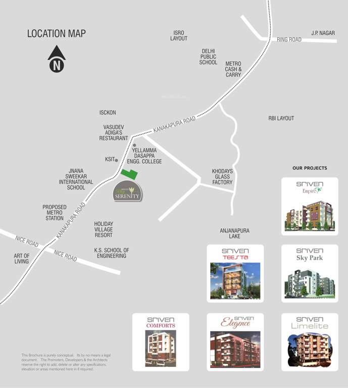rag serenity Images for Location Plan of Sriven Rag Serenity