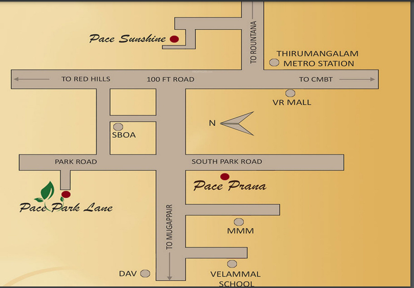  sunshine Location Plan