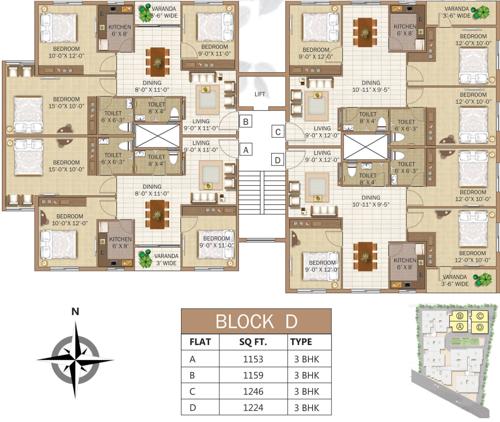 Images for Cluster Plan of GPS Meena Graciya