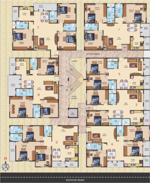 Images for Cluster Plan of Brahma Good Woods