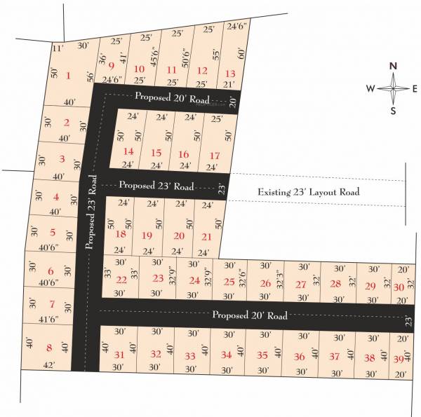 Images for Layout Plan of MS Sai Star City Phase 1