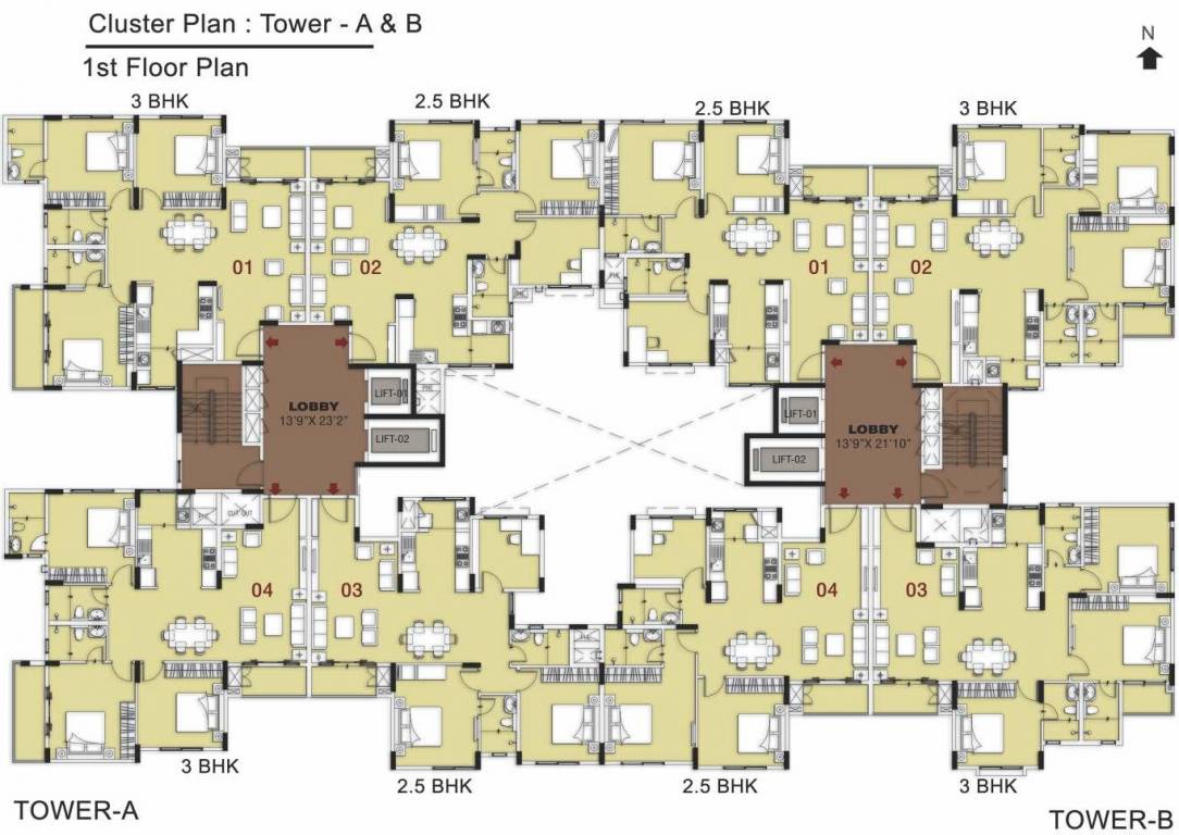 Images for Cluster Plan of Ozone Urbana Avenue