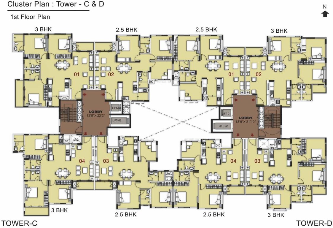 Images for Cluster Plan of Ozone Urbana Avenue